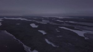 Север. Нильмогуба. Панорама с воздуха.