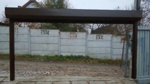 ворота рулонные на въезд