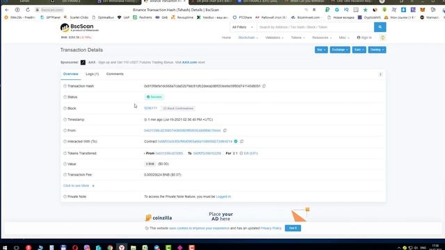 ETHERCONNECT - Тестовый вывод токена EIFI! Как продать токен EIFI? ИНСТРУКЦИЯ METAMASK И PANCAKESWA