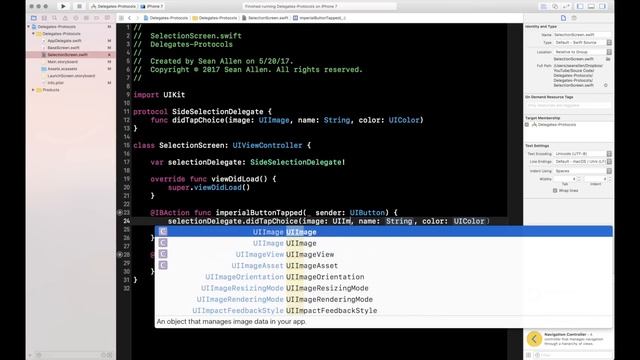 Swift Delegate Protocol Pattern Tutorial - iOS Communication Patterns Part 1