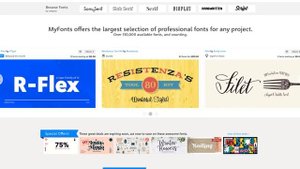 Типографика - типы шрифтов и их особенности.