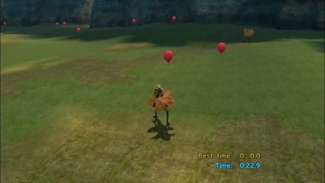 Final Fantasy X Chocobo Racing Tutorial (Remiem Temple and Catcher Chocobo Race)