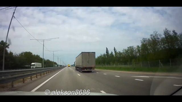 Платная трасса М-4 "Дон" 36rus/48rus : Воронеж - поворот на Липецк смотреть онлайн