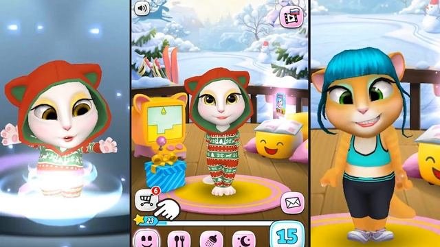МОЯ ГОВОРЯЩАЯ АНДЖЕЛА # 5  My Talking Angela