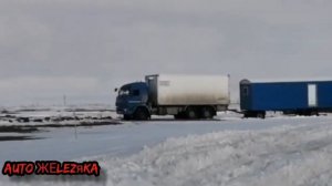 Суровые зимники Крайнего Севера ЯМАЛ,техника на пределе !!! Экстремальная работа!!!