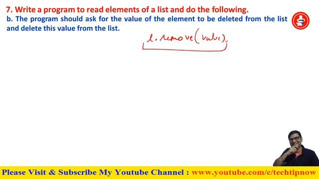 NCERT Solution IP Class 11 Chapter-4 List and Dictionaries Programming Problems CBSE 20-21|Part-2