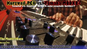 Kurzweil PC4 vs Yamaha MODX8+: Sound vs Sound Comparison! Which one SOUNDS better?