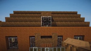 Minecraft: How to build a dark oak wooden house