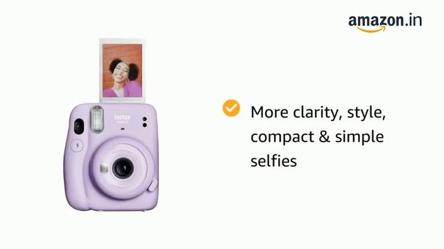Fujifilm Instax Mini 11 Instant Camera (Lilac Purple) смотреть онлайн