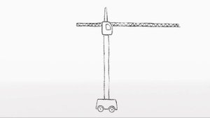 Рисуем со Звёздочкой Стройка Экскаватор, самосвал и подъёмный кран