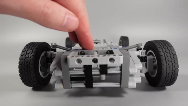 Устройство для испытания подвески автомобиля Lego смотреть онлайн