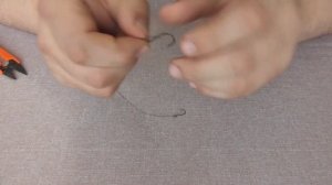 Необычная, доработанная волосяная оснастка с двумя крючками