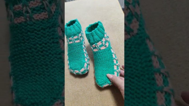 ccылка на канал под видео #калиновская #gestrickenehausschuh #вяжемтапочки