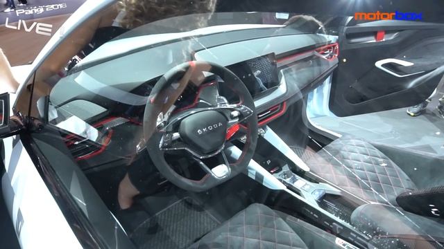 Skoda Vision RS | Live dal salone di Parigi 2018 смотреть онлайн