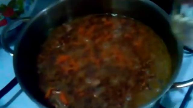 Гречка с печенью и овощами смотреть онлайн