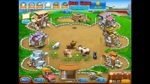 Farm Frenzy Pizza Party only GOLD German Street 2 (level 71) Веселая ферма Печем пиццу Немецкая 2