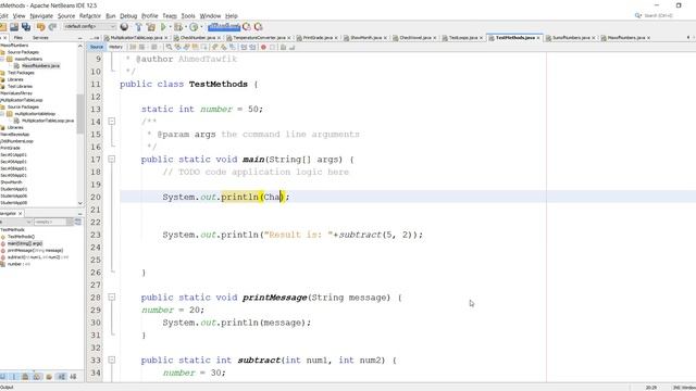 30 – Programming Language – Java for Beginners – Java Built–In Methods – شرح