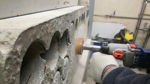 Серия №11. Продолжаем сверление алмазной коронкой Diamond Hit отверстия для подрозетника
