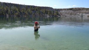 20.09.2020-Крым. Мраморное (Марсианское) озеро