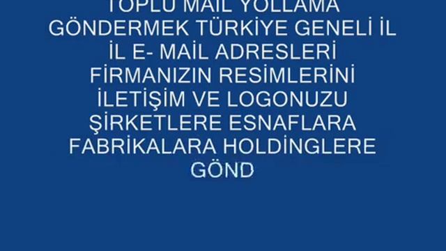 TOPLU MAİL GÖNDERİMİ 0536 2000 203 SEO İNTERNET REKLAM reklam ve tanıtım смотреть онлайн