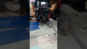 Замена диска сцепления мини трактор шабоура