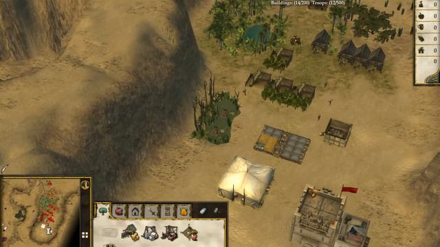 Stronghold Crusader II:Skirmish Trails - Desert Heat "Death Valley" (NORMAL) смотреть онлайн