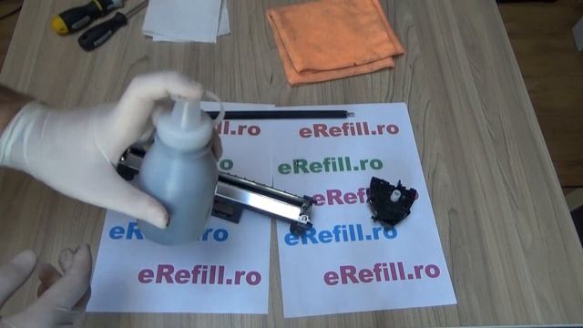 HP CF230A / CF230X Toner Cartridge Refilling смотреть онлайн