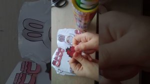 милое варенье из бумаги с котиком❤