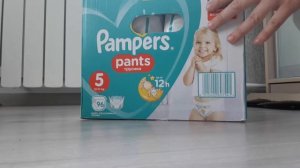 Обзор подгузников-трусиков Pampers Pants 5 из Rozetka