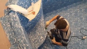 Отзыв владельца композитного бассейна и РЕМОНТ ПЛЕНКОЙ ПВХ. (Осмос в композитном бассейне)