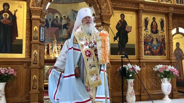 Слово митрополита Агафангела в день 2 мая смотреть онлайн