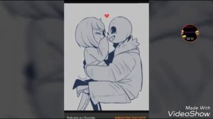 Sans Reacts: Sans x Frisk [Undertale] Frans ship