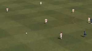 FIFA Total Club Manager 2005 with customized ad-boards