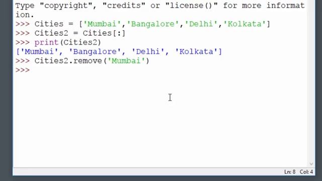 Learn Python in Marathi Part7 (Slice Copy Lists) смотреть онлайн