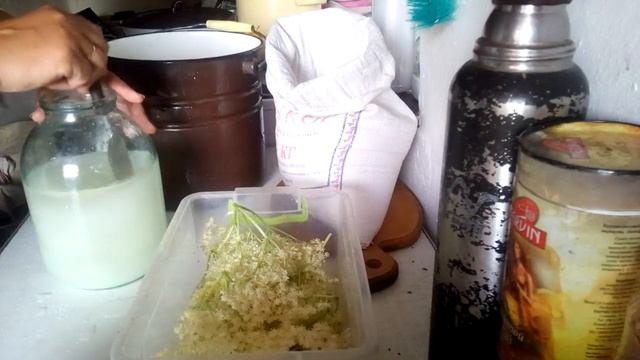 КВАС З КВІТІВ БУЗИНИ / Бузиновий квас/ прості рецепти. смотреть онлайн