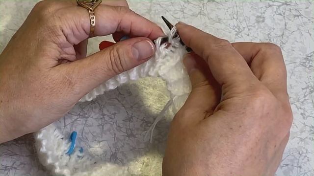 Вязание белого джемпера Sezan вкруговую с ростком и без швов/Бесплатный МК смотреть онлайн