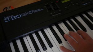 Roland D20 demo | Best of the presets | Roland D10 D110 synths