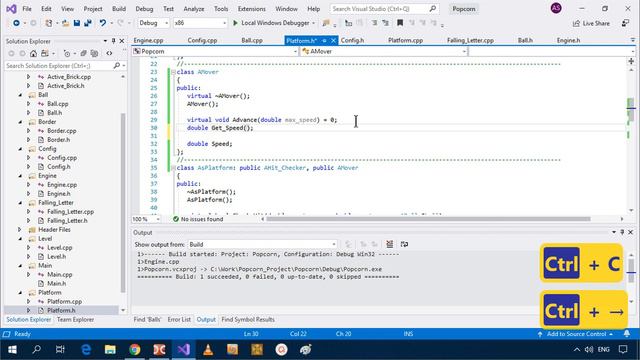 Базовый курс С++ #51. Рефакторинг движения, этап 2 (720p) смотреть онлайн