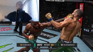 ВЫРУБИЛ С УДАРА! Бой Леон Эдвардс vs Белал Мухаммад UFC 304 - Реакция на MMA review