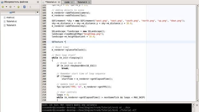 Видеокурс по Snail Engine -- урок №3 смотреть онлайн