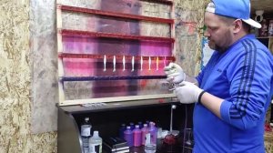 Покраска мягких приманок поверхностными красками