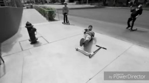 Падения с трюковых самокатов | совсем не смешно | какие последствия?