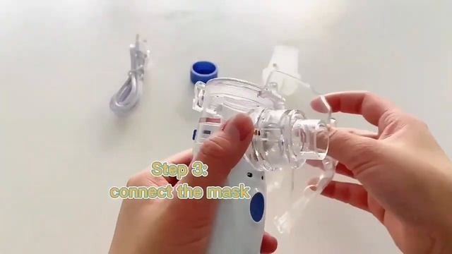 Let's watch the installation procedure of portable nebulizer~ смотреть онлайн