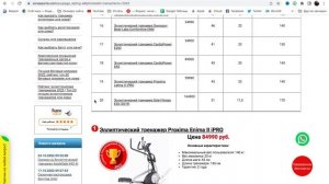 Эллиптический тренажер Torneo Stella C-517 отзывы и обзор репутации в интернете