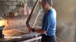 Ремонт деревянного окна.