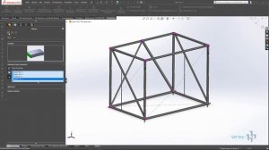 Расчет сварной конструкции на прочность в Solidworks