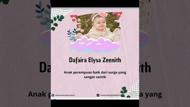 " NAMA BAYI PEREMPUAN BERAWALAN HURUF D YUK BUN DI SAVE BUAT NAMA ANAK ANAK KITA NANTI (^_-) " #ygy