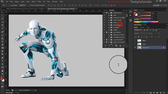 Creative Dandelion Photo Effect In Photoshop CS6 смотреть онлайн