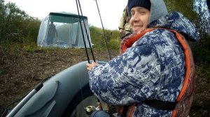 Рыбалка осенью в Усть-Бельске.Опять все наши.2019.