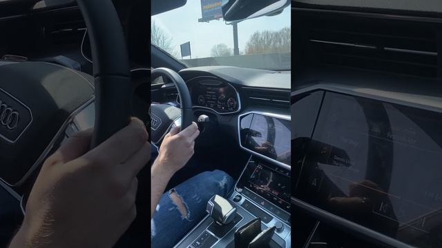 AUDI A7 ACCELERATION 3.0 TDI 2022 / AUTOBAHN